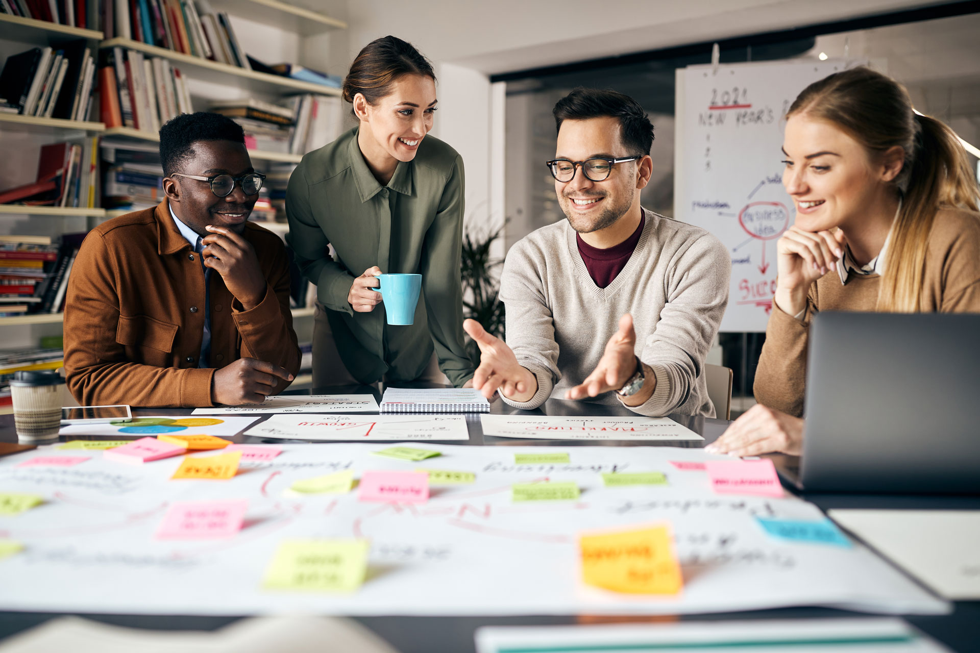 Berufsbuilder, Karriere, Erfolg, Feedback, Teamwork, Planung, Fortschritt
